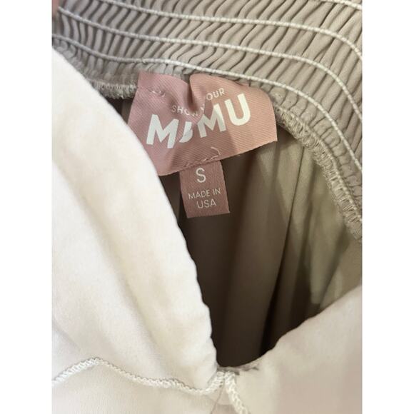 Show Me Your Mumu Reese Ruffle Dress in Show Me The Ring Crisp S NWT - Picture 6 of 8